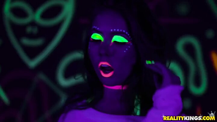 Lena Paul Blacklight Babe Xxx Porn