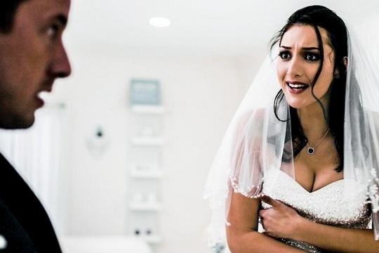Украли невесту и трахнули толпой - порно видео