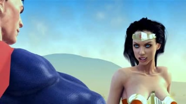 Anime Superman Porn - Fake cartoon superman fucks fake wonderwoman ~ 24xxx.Porn